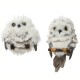Chouette fourrure et plumes