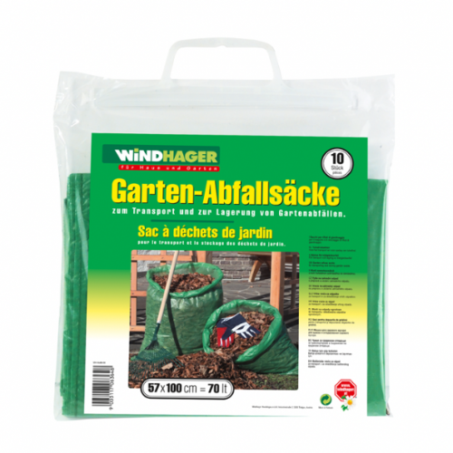 Sac à déchets de jardin 70 l (10pcs)